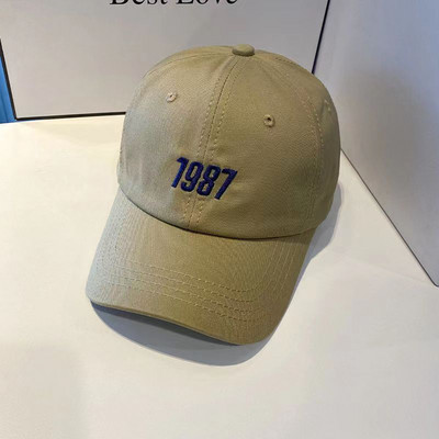 2022SS sügis, uus naiste pesapallimüts, õues päikesevari, pehme pesapallimüts, tüdrukute hip-hop High Street Müts, 100% puuvillane isamüts