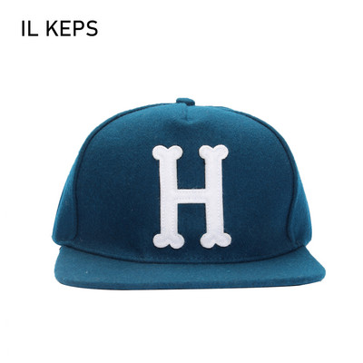 Slovo H izvezeni Hip Hop Ženska bejzbol kapa za muškarce Kpop Woole Skullies Muška bejzbol kapa Snapback Šešir od sunca BQM252