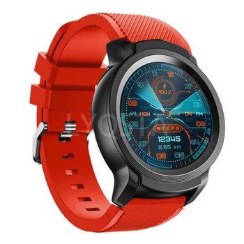 Силиконова каишка с примка за Ticwatch Pro 2020/Pro 3 GPS/E2/S2 Каишка за смарт часовник Силиконови каишки за TicWatch E Tic Watch 2 Correa