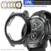 Ultra tanka zaštitna torbica za Ticwatch Pro3 Pro 3 / X Ultra tanka meka izdubljena maska za pametni sat Zaštitna školjka odbojnika