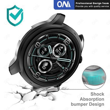 Εξαιρετικά λεπτή προστατευτική θήκη για Ticwatch Pro3 Pro 3 / X Ultra Slim Soft Hollow Out Προστατευτικό Κέλυφος προφυλακτήρα Smartwatch