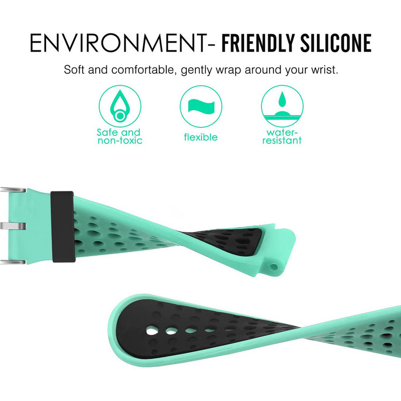 Silikonski remen za sat za Garmin Forerunner 235 220 230 620 630 735Xt Smartwatch Remen za sat Zamjena za ručni zglob Narukvica prozračna