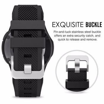 Γρήγορη κυκλοφορία 22 20 Sport Strap Silicone Strap For Garmin Venu 2 Plus/Vivoactive 4 3/Forerunner 255 245 645 Music Watch Band Bracelet