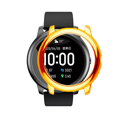 Naujas apsauginis dėklo dangtelis skirtas Xiaomi Haylou Solar LS05 Smart Watch Hard PC Shell apsauginis rėmelis, skirtas Haylou LS05 dirželio apyrankei