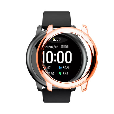 Naujas apsauginis dėklo dangtelis skirtas Xiaomi Haylou Solar LS05 Smart Watch Hard PC Shell apsauginis rėmelis, skirtas Haylou LS05 dirželio apyrankei