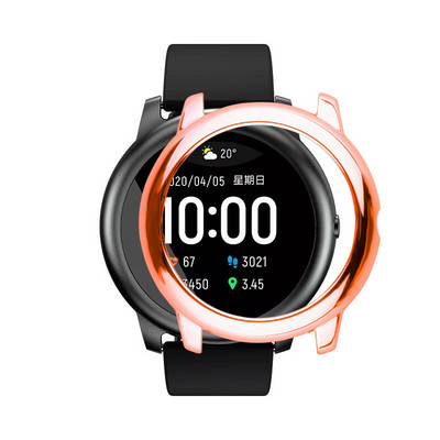 Naujas apsauginis dėklo dangtelis skirtas Xiaomi Haylou Solar LS05 Smart Watch Hard PC Shell apsauginis rėmelis, skirtas Haylou LS05 dirželio apyrankei