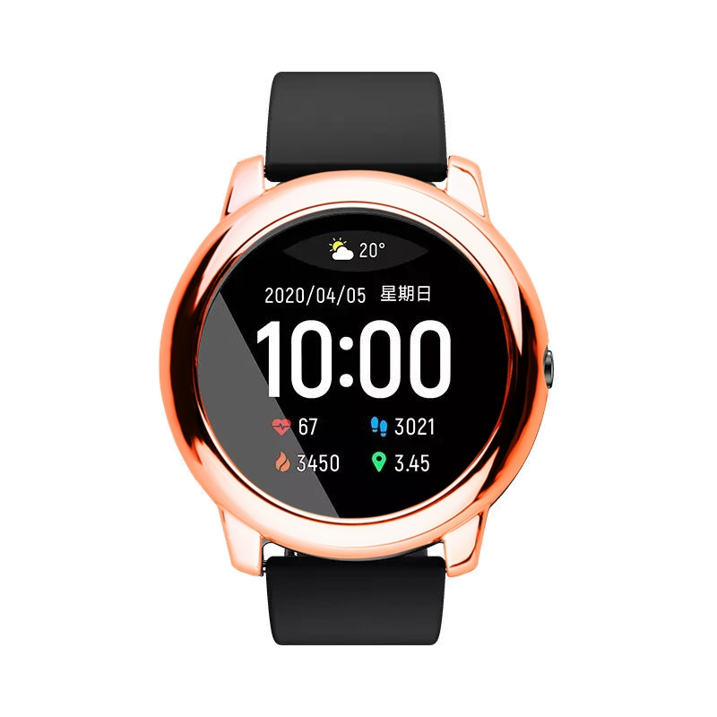 Naujas apsauginis dėklo dangtelis skirtas Xiaomi Haylou Solar LS05 Smart Watch Hard PC Shell apsauginis rėmelis, skirtas Haylou LS05 dirželio apyrankei