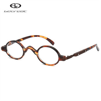BEGREAT Vintage Μικρό Στρογγυλό Σκελετό Γυαλιά Ανάγνωσης Ανδρικά Γυναικεία Μόδα Γυαλιά Γυαλιά Οράσεως Υψηλής Ποιότητας Συνταγογραφούμενα Γυαλιά +1,0-+3,5