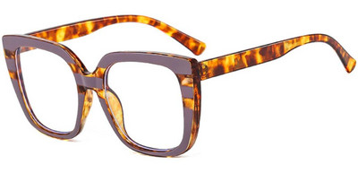 Rainbow Ogroman četvrtasti okvir za naočale za čitanje Ženska modna luksuzna marka Dioptrijske naočale s velikim okvirom Ženske dalekovidne +3 +4