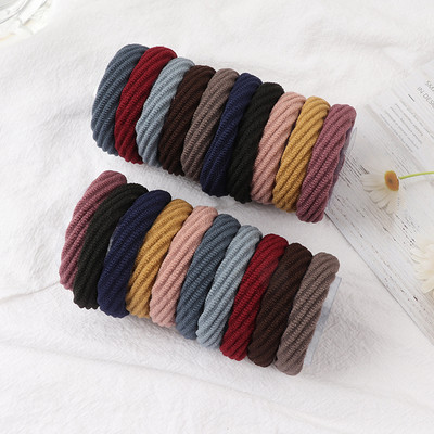 20 buc Benzi elastice mari pentru păr pentru fete Bandă de cauciuc Suport pentru coadă de cal Bentita de gumă Benzile de cauciuc pentru femei Accesorii de păr la modă