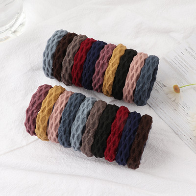 20 buc Benzi elastice mari pentru păr pentru fete Bandă de cauciuc Suport pentru coadă de cal Bentita de gumă Benzile de cauciuc pentru femei Accesorii de păr la modă