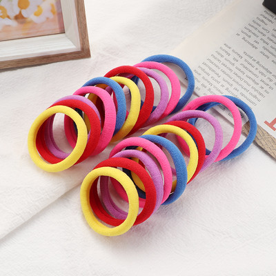 20 buc Benzi elastice mari pentru păr pentru fete Bandă de cauciuc Suport pentru coadă de cal Bentita de gumă Benzile de cauciuc pentru femei Accesorii de păr la modă