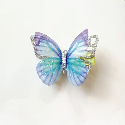 3/5 KOM leptir kopče za kosu za žene, djecu, djevojke, dodaci od gaze Pinzas Para El Pelo Ukosnice Pokrivalo za glavu Barette Cheveux Fille