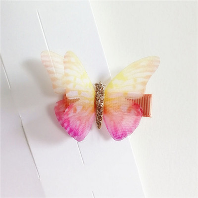 3/5 KOM leptir kopče za kosu za žene, djecu, djevojke, dodaci od gaze Pinzas Para El Pelo Ukosnice Pokrivalo za glavu Barette Cheveux Fille