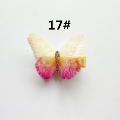 3/5 KOM leptir kopče za kosu za žene, djecu, djevojke, dodaci od gaze Pinzas Para El Pelo Ukosnice Pokrivalo za glavu Barette Cheveux Fille