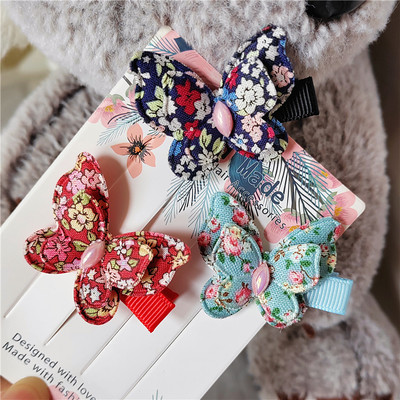 3/5 KOM leptir kopče za kosu za žene, djecu, djevojke, dodaci od gaze Pinzas Para El Pelo Ukosnice Pokrivalo za glavu Barette Cheveux Fille