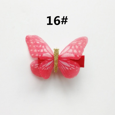 3/5 KOM leptir kopče za kosu za žene, djecu, djevojke, dodaci od gaze Pinzas Para El Pelo Ukosnice Pokrivalo za glavu Barette Cheveux Fille