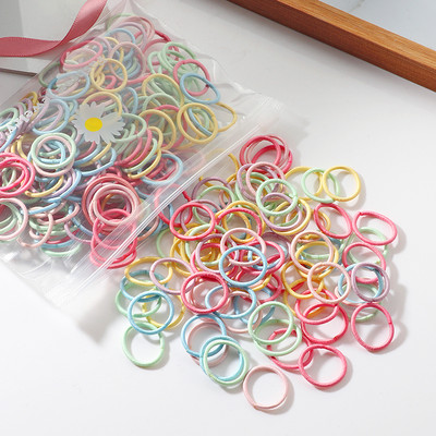 100Gb/komplekts Meiteņu Candy Color Matu Lentes Meiteņu Matu Aksesuāri Elastīga Gumijas Lenta Matu lente Bērnu Zirgastes Lentes