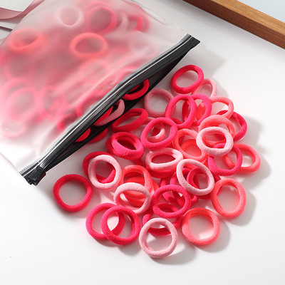 100Gb/komplekts Meiteņu Candy Color Matu Lentes Meiteņu Matu Aksesuāri Elastīga Gumijas Lenta Matu lente Bērnu Zirgastes Lentes