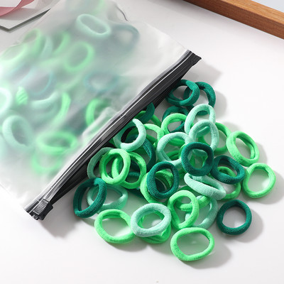 100Gb/komplekts Meiteņu Candy Color Matu Lentes Meiteņu Matu Aksesuāri Elastīga Gumijas Lenta Matu lente Bērnu Zirgastes Lentes