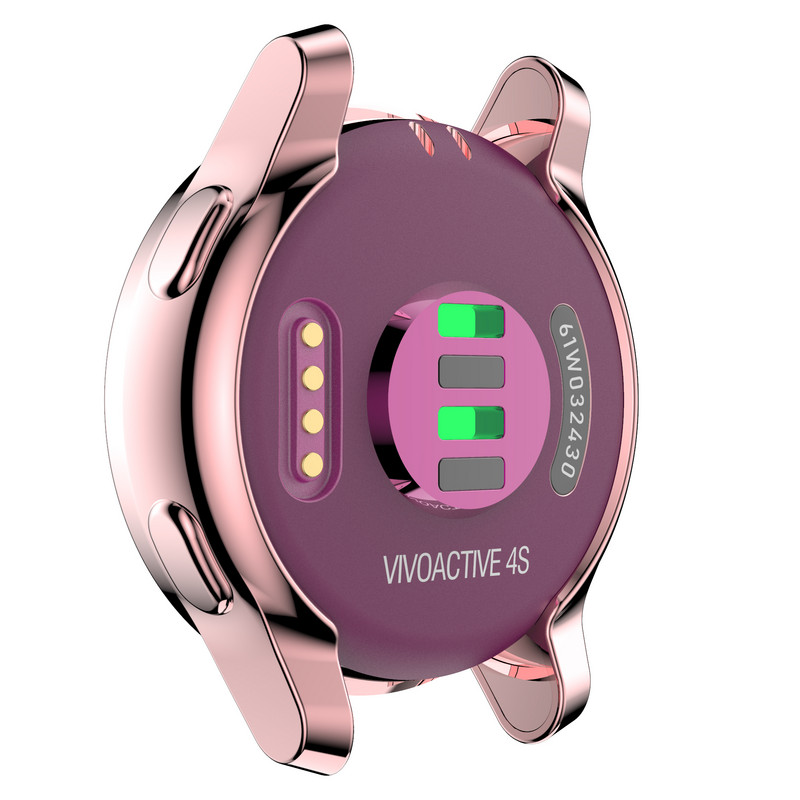 Husă de protecție din silicon pentru Garmin Venu 2 Plus 2S Carcasă de protecție pentru cadru pentru Garmin Vivoactive 4S / 4 Bara de protecție pentru ceas inteligent