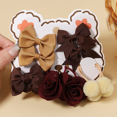 10 tk/komplekt Tüdrukule armsad lillekangid kummipaelad Lastele armsad juuksepaelad juukselipsud lastele juuste aksessuaarid beebipuhkuse kingitus