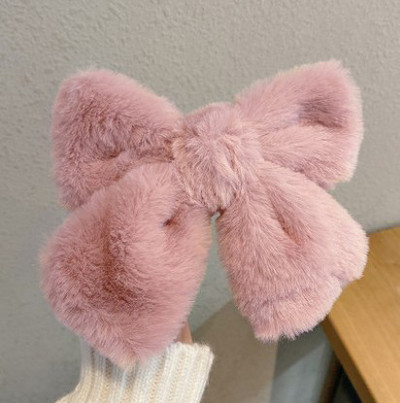 Slatke baršunaste kopče za kosu Plišane velike mašne Ukosnice Dodaci za kosu Pokrivala za djevojčice Ženske trake za kosu Traka za glavu Ukrasi Poklon