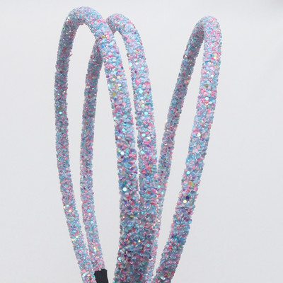 3 piese accesorii pentru păr cu sclipici pentru fete noi Benzi de păr moi pentru copii Bentite la modă Bentite pentru petrecere pentru copii