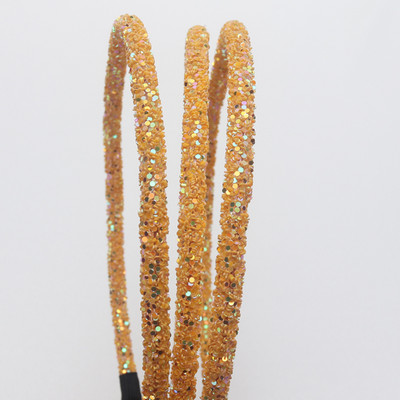 3 piese accesorii pentru păr cu sclipici pentru fete noi Benzi de păr moi pentru copii Bentite la modă Bentite pentru petrecere pentru copii