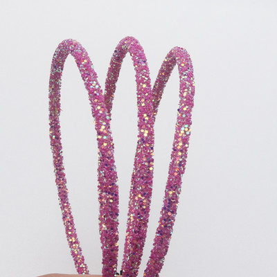 3 piese accesorii pentru păr cu sclipici pentru fete noi Benzi de păr moi pentru copii Bentite la modă Bentite pentru petrecere pentru copii