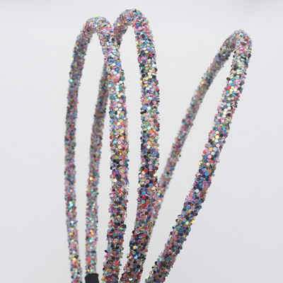 3 piese accesorii pentru păr cu sclipici pentru fete noi Benzi de păr moi pentru copii Bentite la modă Bentite pentru petrecere pentru copii