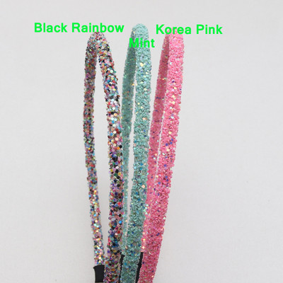 3 piese accesorii pentru păr cu sclipici pentru fete noi Benzi de păr moi pentru copii Bentite la modă Bentite pentru petrecere pentru copii