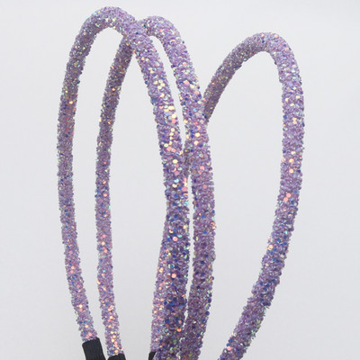 3 piese accesorii pentru păr cu sclipici pentru fete noi Benzi de păr moi pentru copii Bentite la modă Bentite pentru petrecere pentru copii