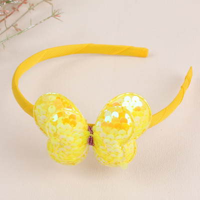 Dviejų sluoksnių blizgučiais lanko galvos juosta mergaitėms plaukų juosta Blizgantys plaukų lankeliai galvos juostos Vakarėlis galvos apdangalas Galvos lankelis Vaikų plaukų aksesuarai