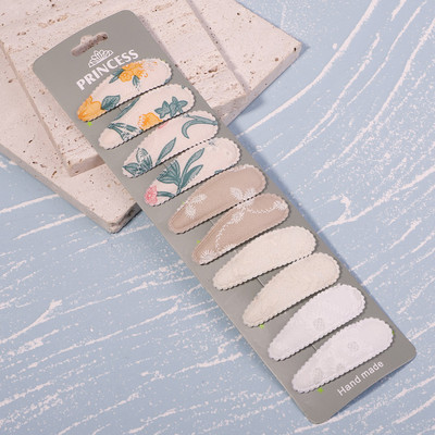 10 komada kopči za kosu s otisnutim cvjetovima za djevojčice Igle za djecu Dječje BB ukosnice Ukosnice u boji za žene Dodaci za oblikovanje