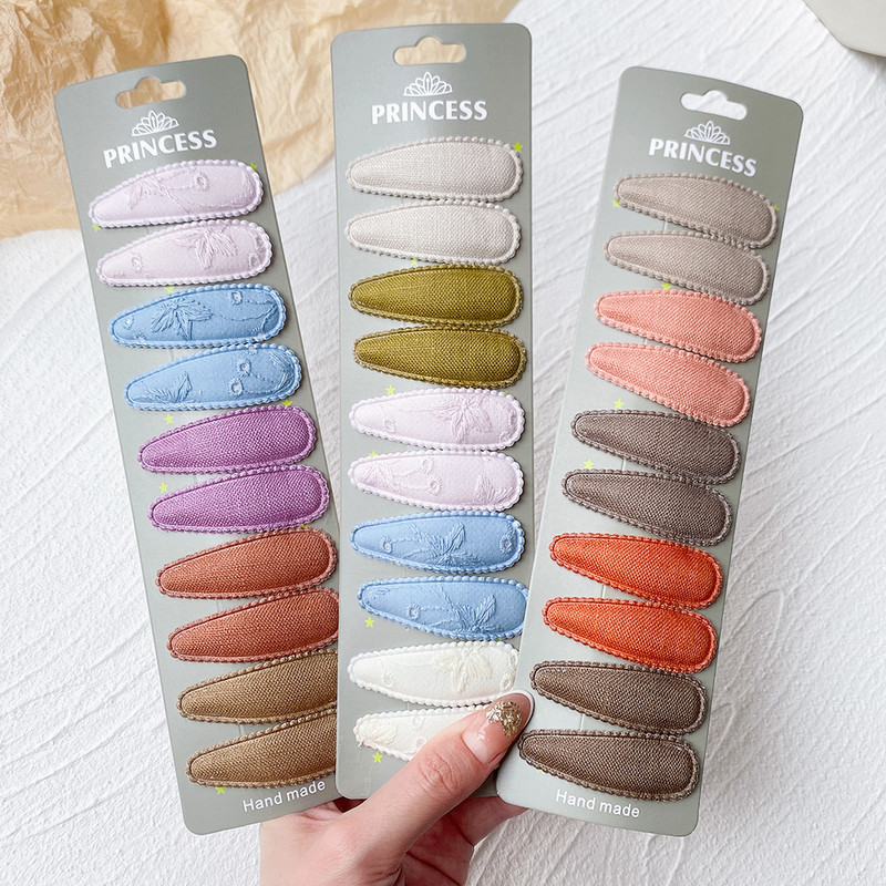 10 komada kopči za kosu s otisnutim cvjetovima za djevojčice Igle za djecu Dječje BB ukosnice Ukosnice u boji za žene Dodaci za oblikovanje