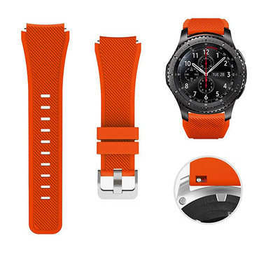 Curea de ceas cu silicagel de 22 mm pentru Huami Amazfit Stratos GTR ceas inteligent de 47 mm pentru bratara Amazfit Pace Stratos 2/2S cu 3 curele