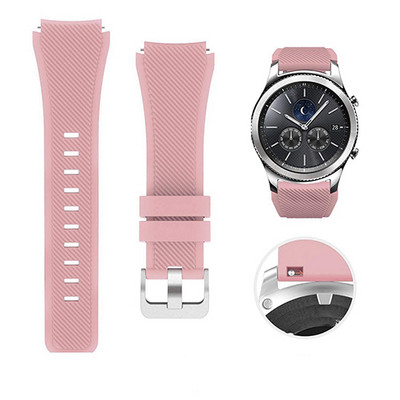 Curea de ceas cu silicagel de 22 mm pentru Huami Amazfit Stratos GTR ceas inteligent de 47 mm pentru bratara Amazfit Pace Stratos 2/2S cu 3 curele