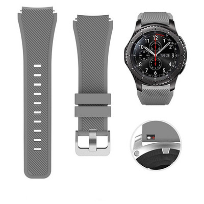 Curea de ceas cu silicagel de 22 mm pentru Huami Amazfit Stratos GTR ceas inteligent de 47 mm pentru bratara Amazfit Pace Stratos 2/2S cu 3 curele