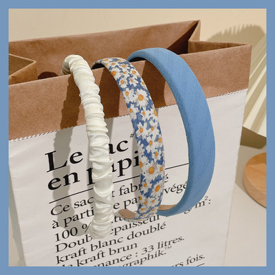 Jauni 3 gab./komplekts Modes matu lentes Sievietes Mazgājiet seju Matu stīpiņa Vasaras korejiešu versija salda Matu Lente Meiteņu Matu Aksesuāri