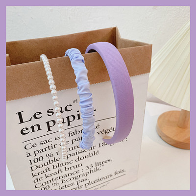 Jauni 3 gab./komplekts Modes matu lentes Sievietes Mazgājiet seju Matu stīpiņa Vasaras korejiešu versija salda Matu Lente Meiteņu Matu Aksesuāri