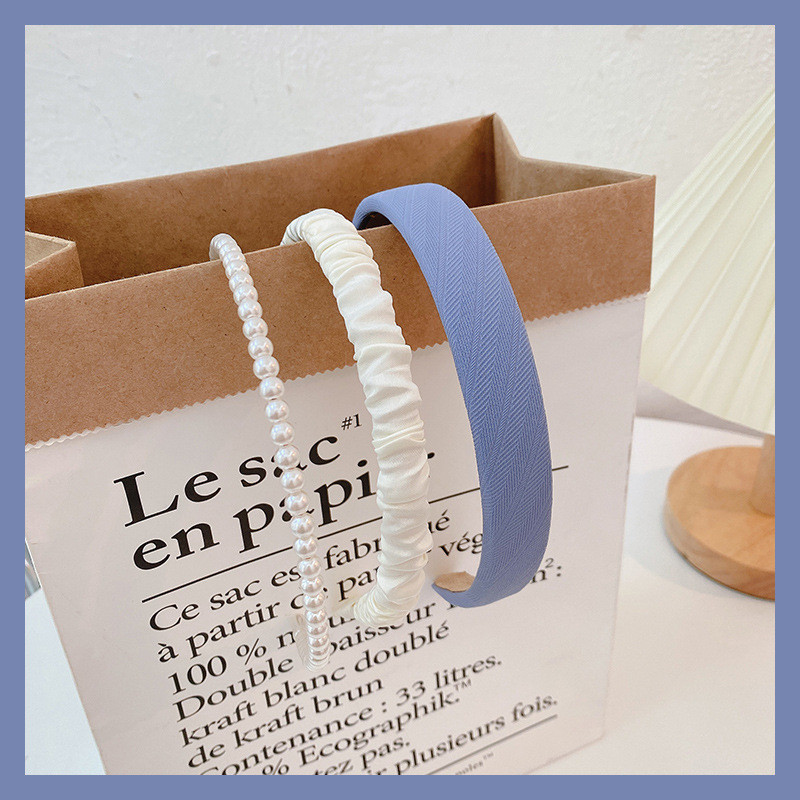 Jauni 3 gab./komplekts Modes matu lentes Sievietes Mazgājiet seju Matu stīpiņa Vasaras korejiešu versija salda Matu Lente Meiteņu Matu Aksesuāri