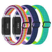 Essidi New Braid Curea elastică din nailon pentru Samsung Galaxy Watch Fit R370 Brățară sport Bucle pentru încheietura mâinii pentru Samsung Fit R370
