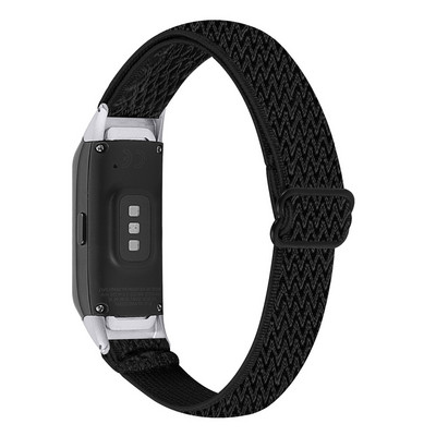 Essidi New Braid Curea elastică din nailon pentru Samsung Galaxy Watch Fit R370 Brățară sport Bucle pentru încheietura mâinii pentru Samsung Fit R370