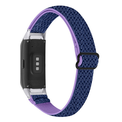 Essidi New Braid Curea elastică din nailon pentru Samsung Galaxy Watch Fit R370 Brățară sport Bucle pentru încheietura mâinii pentru Samsung Fit R370