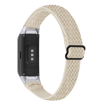 Essidi New Braid Curea elastică din nailon pentru Samsung Galaxy Watch Fit R370 Brățară sport Bucle pentru încheietura mâinii pentru Samsung Fit R370