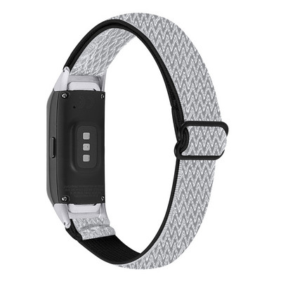Essidi New Braid Curea elastică din nailon pentru Samsung Galaxy Watch Fit R370 Brățară sport Bucle pentru încheietura mâinii pentru Samsung Fit R370