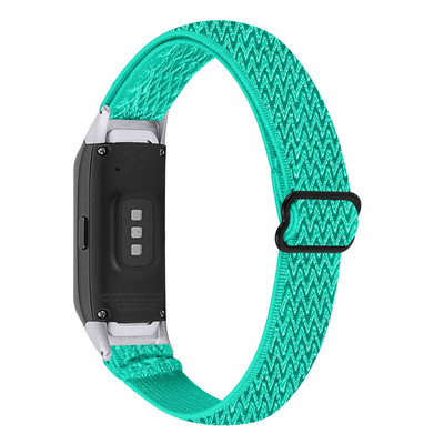 Essidi New Braid Curea elastică din nailon pentru Samsung Galaxy Watch Fit R370 Brățară sport Bucle pentru încheietura mâinii pentru Samsung Fit R370