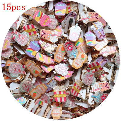 Agrafe de păr din metal de culoare solidă, amestec de 5 cm, pentru fete, agrafe de păr pentru copii, accesorii pentru păr pentru bebeluși, pentru femei, agrafe pentru agrafe