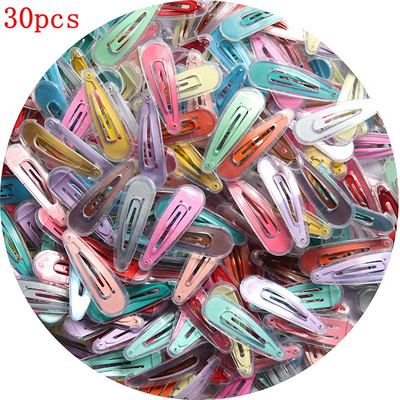 Agrafe de păr din metal de culoare solidă, amestec de 5 cm, pentru fete, agrafe de păr pentru copii, accesorii pentru păr pentru bebeluși, pentru femei, agrafe pentru agrafe